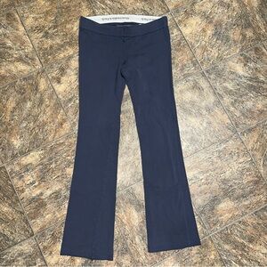 Y2K Abercrombie & Fitch Navy Blue Low Rise Flare Pants